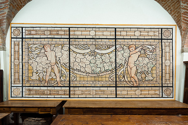 Pannello decorativo stile liberty, Galileo Chini. Margheri Antichità